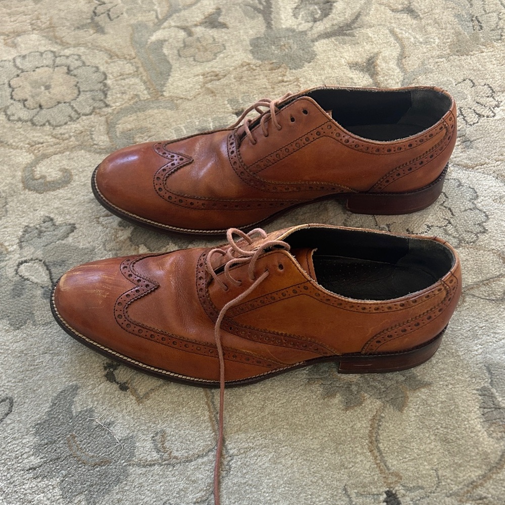 Cole Haan Classic Brown Leather Men's Dress Shoes